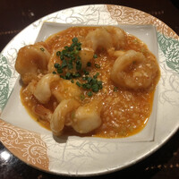 中国料亭 翠鳳 上野本店 - 大海老チリソース／3,630円