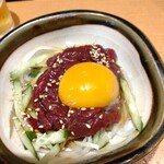 ほていちゃん - 馬刺しユッケ