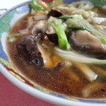 中華料理 萬福 - しいたけそば。