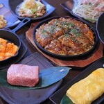 Teppanyaki Fukurou - 飲み放題90分付4000円コース