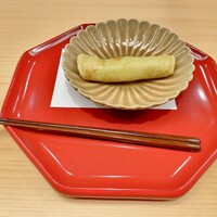 味の風 にしむら - 銀杏のクレープ