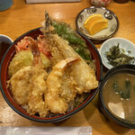 天秀 - 天丼ご飯大盛