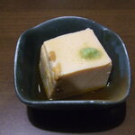 水神 - 付き出しの雲丹豆腐