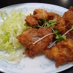 広東料理 天天 - 鶏肉のからあげ