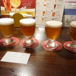 フミクラ - 本日のBeer flight