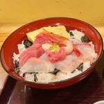 旬彩和膳 左がわ - 【ランチ】海鮮丼 1540円(税込)