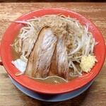 黒木製麺 釈迦力 雄 - 男の修業･200g（800円）