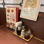 福招門 - テーブル上