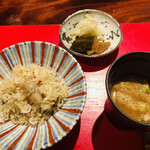 賛否両論 - お味噌汁と香の物も