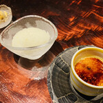 賛否両論 - とり将プリン、黄柚子シャーベット、大学芋アイス