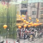 上海料理 蓮 - 窓からの眺め