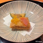 らん亭～ 美日庵 - とら河豚と唐墨を合せていただきます