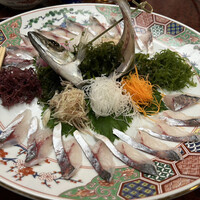 博多料亭 稚加榮 - 関アジ造り