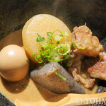 筥崎鳩太郎商店 - ポルチーニおでん