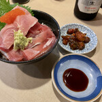 白根家 - 本まぐろのミニ丼