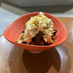 Nara - 小鉢料理がたくさん出てくる「おすすめコース」が最高です！まずは走りの「松茸と椎茸の湯葉のせ」