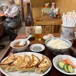 代一元 - 料理写真:餃子定食