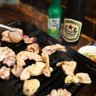 厳選した鶏を仕入れております。