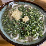 久野うどん - 肉うどん　葱多め　７００円