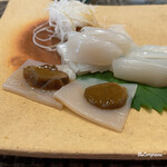 一意鮮心 吾代 - イカゴロととも味わう鯣烏賊