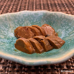 一意鮮心 吾代 - 凍らせた烏賊の腑腸のイカゴロルイベ