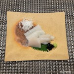 一意鮮心 吾代 - 鯣烏賊の造り