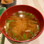 Sushi Fujikawa - 味噌汁