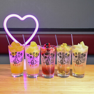 Wide selection of products from Korean drinks to classics ☆ Non-alcoholic items also available
