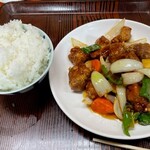黄龍 - 酢豚とごはん