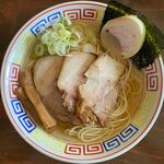 Niboshi Ra-Men Hokuei - 煮干塩のアップ
