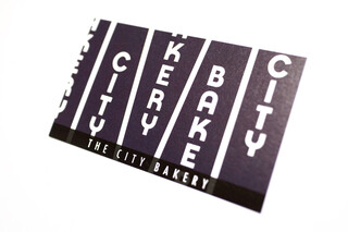 THE CITY BAKERY - ショップカード。'13 4月下旬