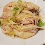 中華料理 蜀香園 西新宿 - 蒸し鶏ネギソース