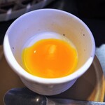 網元の宿 ろくや - 朝食：デザート(ミルクプリン？マンゴソースかけ)