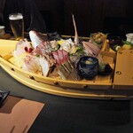 網元の宿 ろくや - 地魚大魚舟盛り