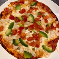 海老とアボカド アンチョビのPizza