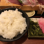 埼玉漁港 海鮮食堂 そうま水産 - ♪白飯セルフ　漬物セルフ