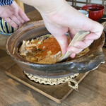 Ise Miyagawa No Sato Hinakaya - ご飯…根菜といくらのご飯（お店の人がよそってくれます！）