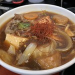 極楽うどん TKU - すき焼き風大阪つけ麺