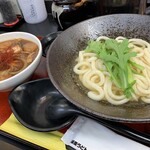 極楽うどん TKU - すき焼き風大阪つけ麺