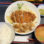 とん久 - おろしロースかつ定食