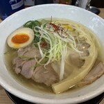 布施 細見商店 - えび香る塩ラーメン