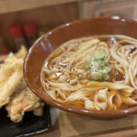 Choumei Udon - 3種　うどん、中華麺、きしめん＋ささみ天＋ちくわ天