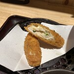 純愛うどん なでしこ - ささみチーズカツトッピング