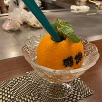 鉄板焼 但馬 - 飲めないジュース＾＾；