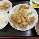 三壽 - からあげ定食 850円