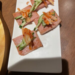 韓国家庭料理 焼肉 明洞 - ミニスパムステーキ