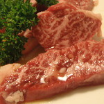 焼肉まんしゅう - ハラミ　アップ