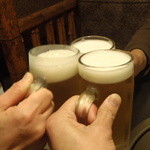 焼肉まんしゅう - かんぱ～い！