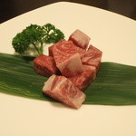 焼肉まんしゅう - 大会で１位なった牛のイチボ