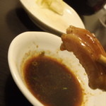 焼肉まんしゅう - 大好きなミノ